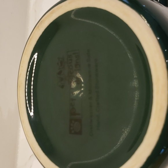 PET rageous Designs Mug Coffee Tea Ceramic "Dog Lover" Green white paws 3.7 - Picture 5 of 6